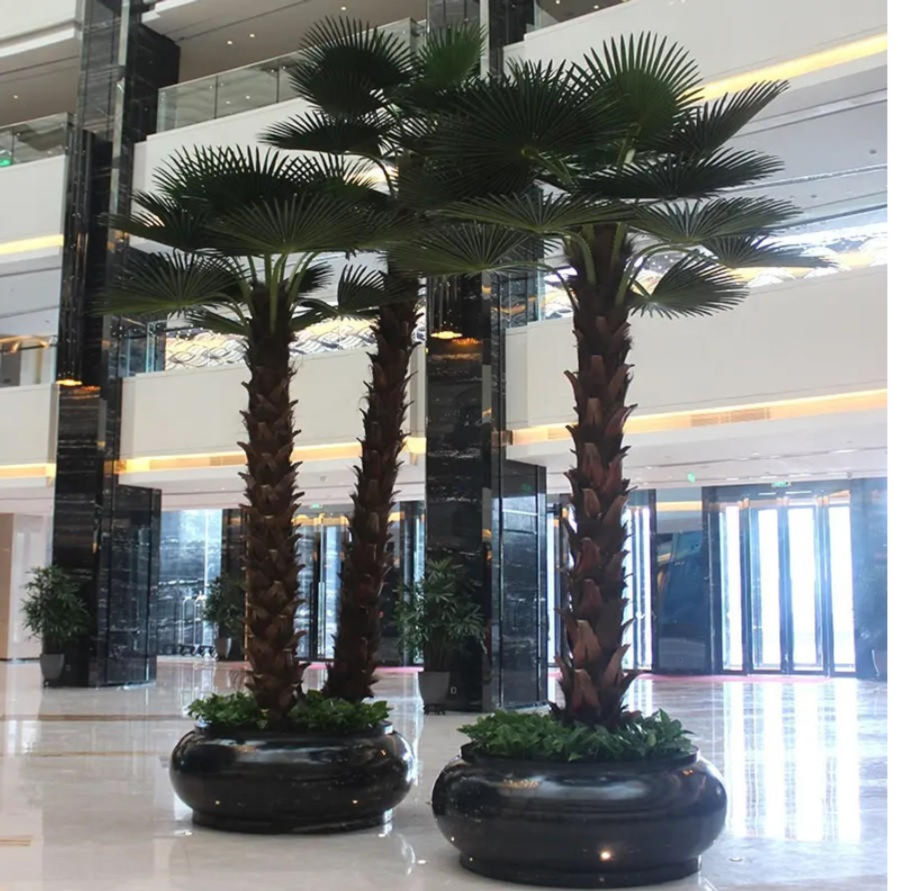 9 foot artificial palm tree