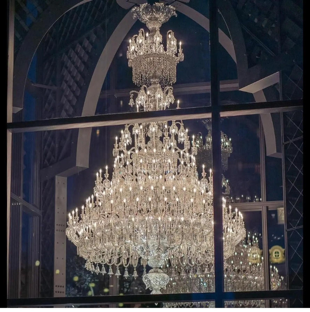 antique baccarat chandelier for sale