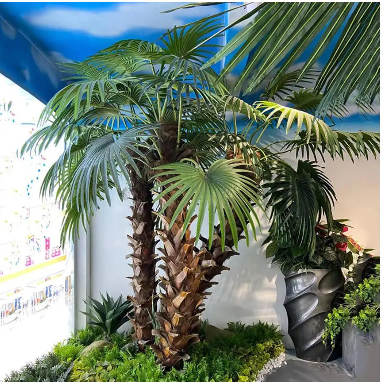 artificial palm tree nearly natural