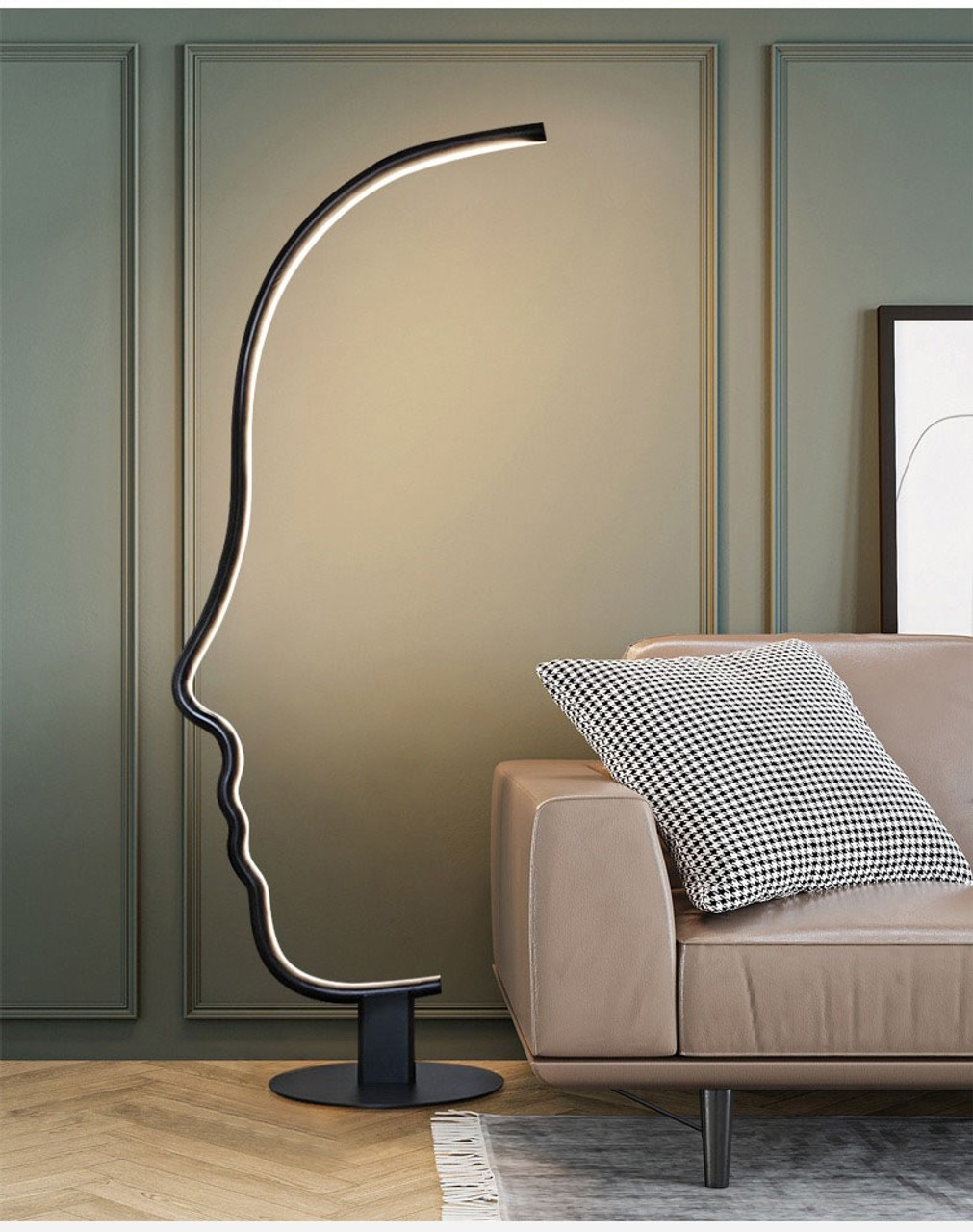 artistic floor lamp