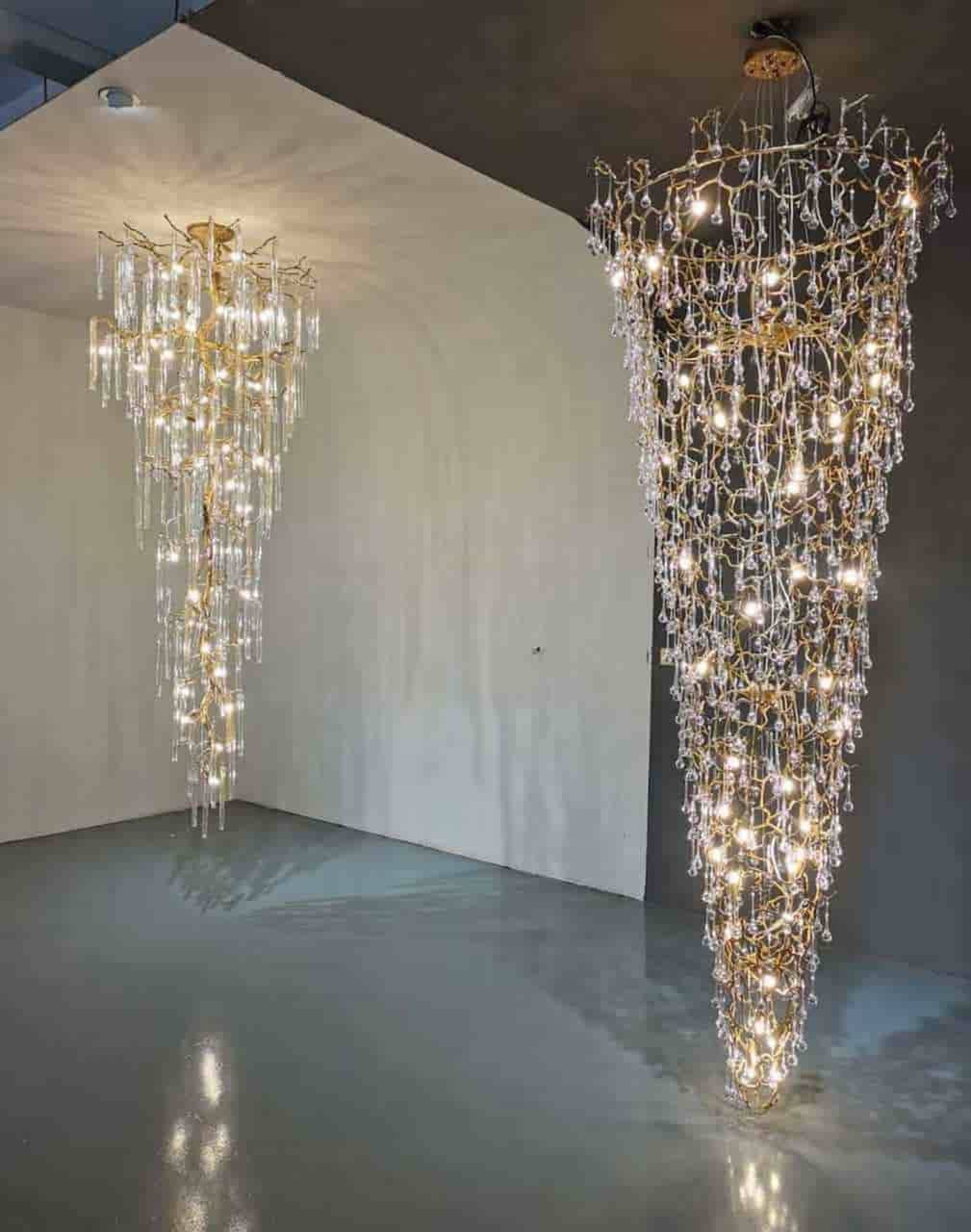 branching chandelier by lindsey adelman