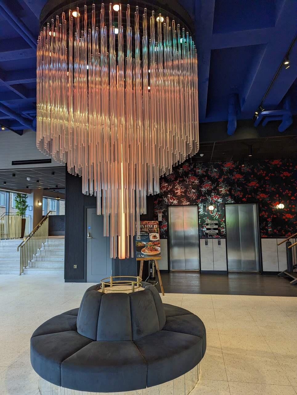 chandelier design for lobby