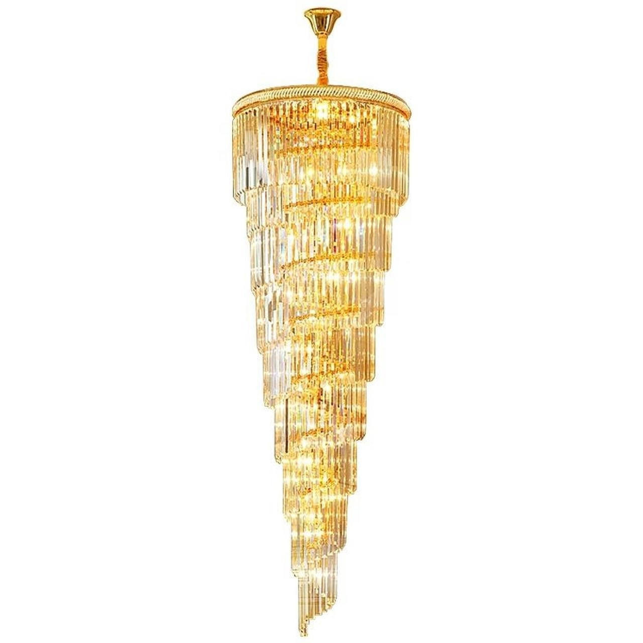 Lustre rond en verre Clarissa