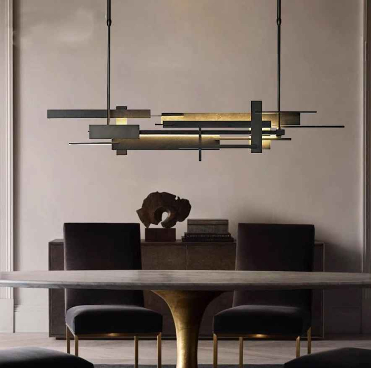 clarissa modern wave chandelier