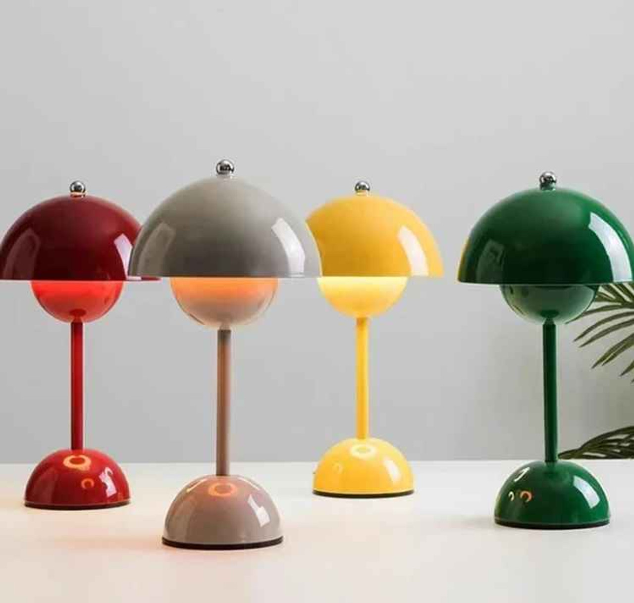 colorful table lamps