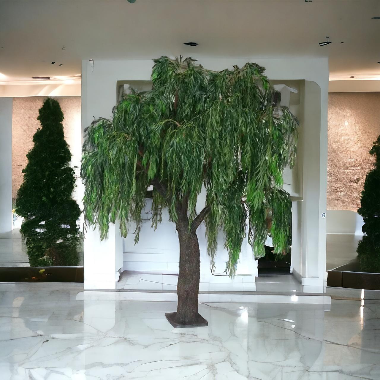 decorative interior trees