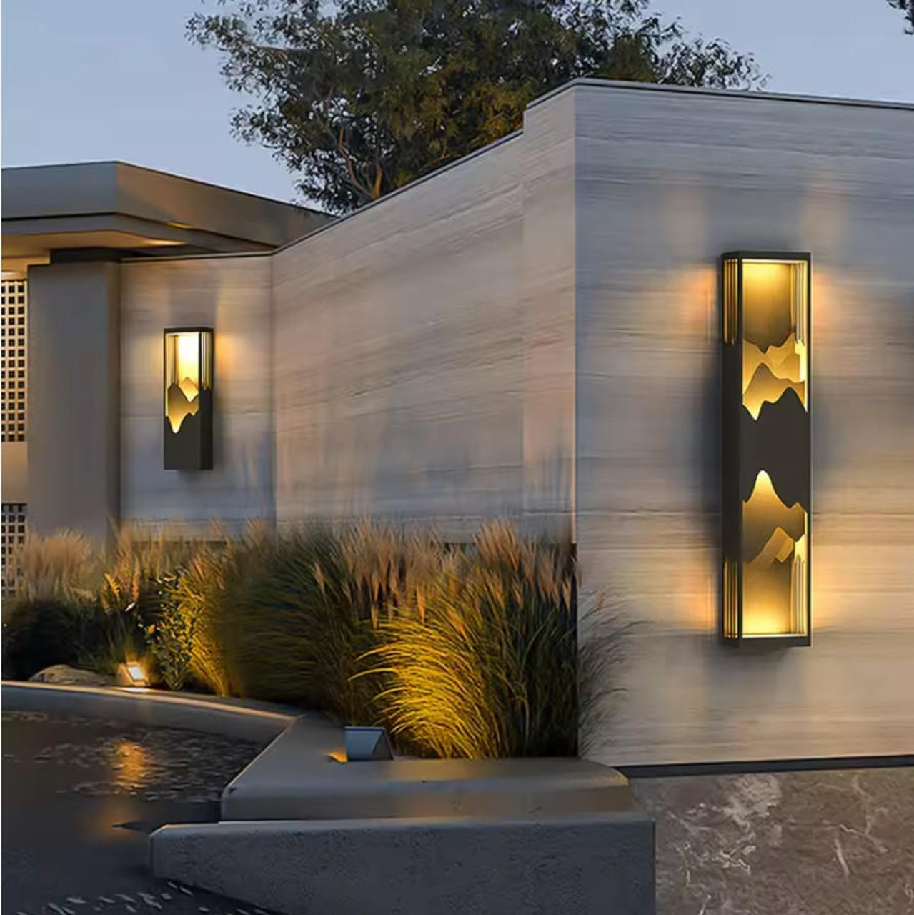 house outdoor accent lighting