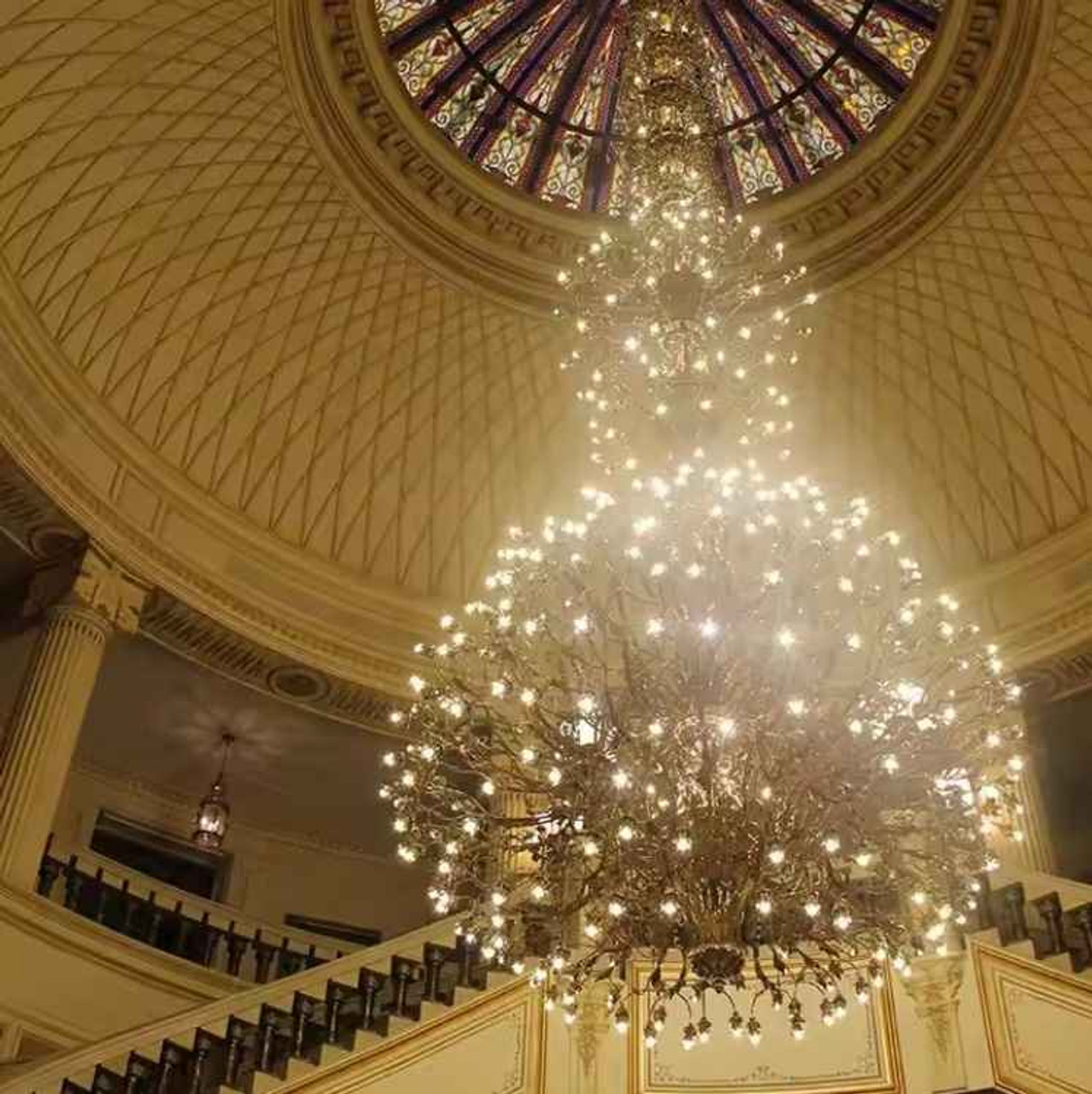 large entry hall chandeliers