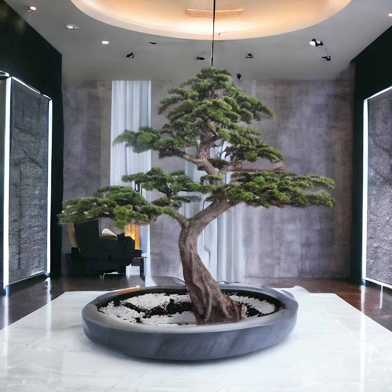 life size bonsai tree