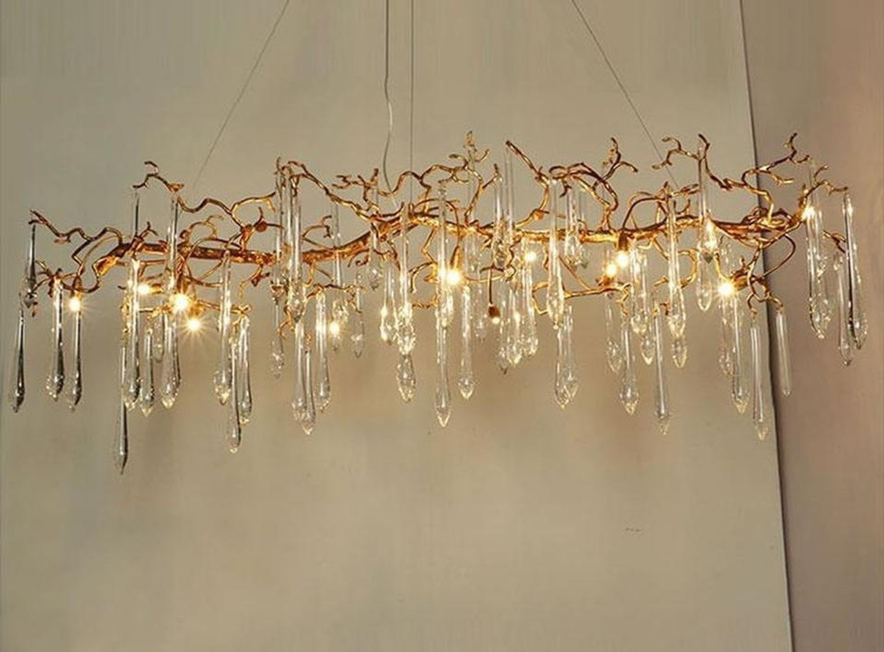 maisie linear chandelier