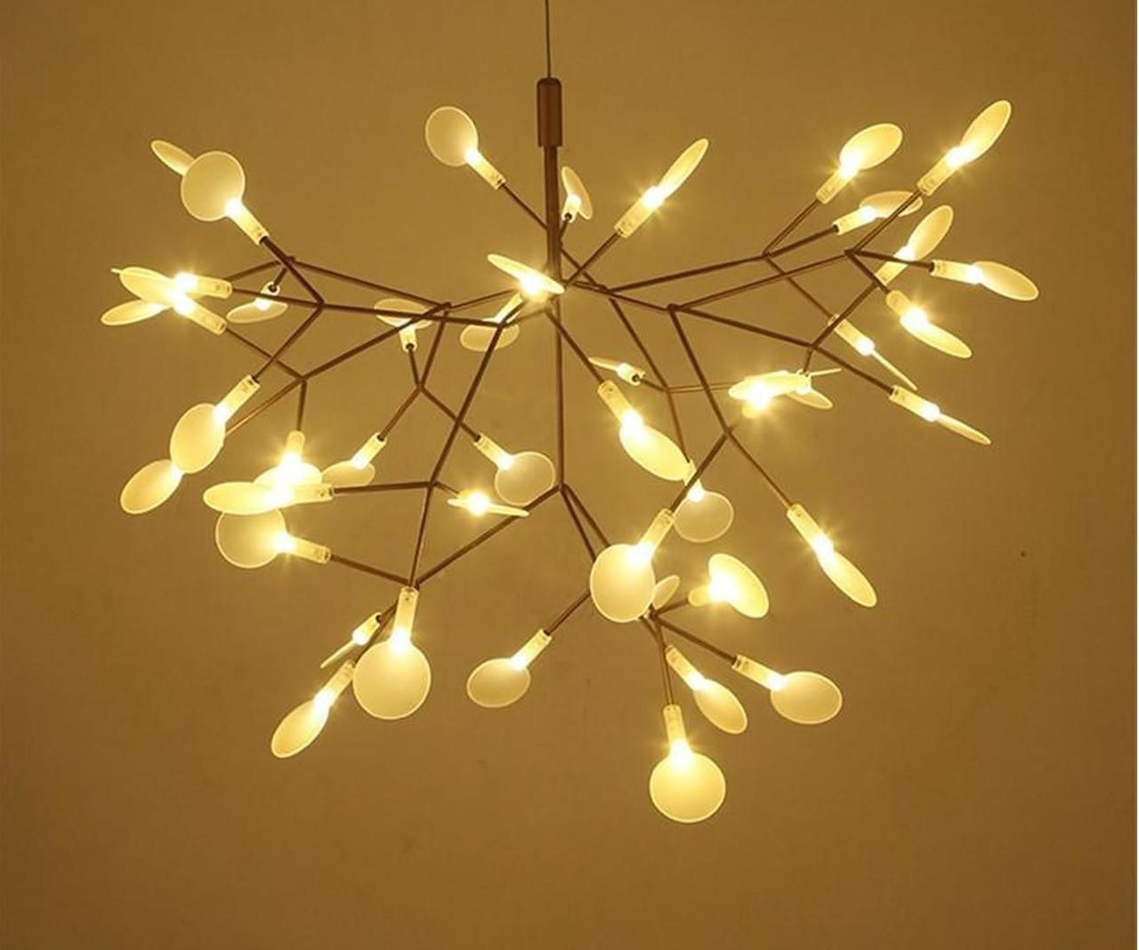 modern twig chandelier