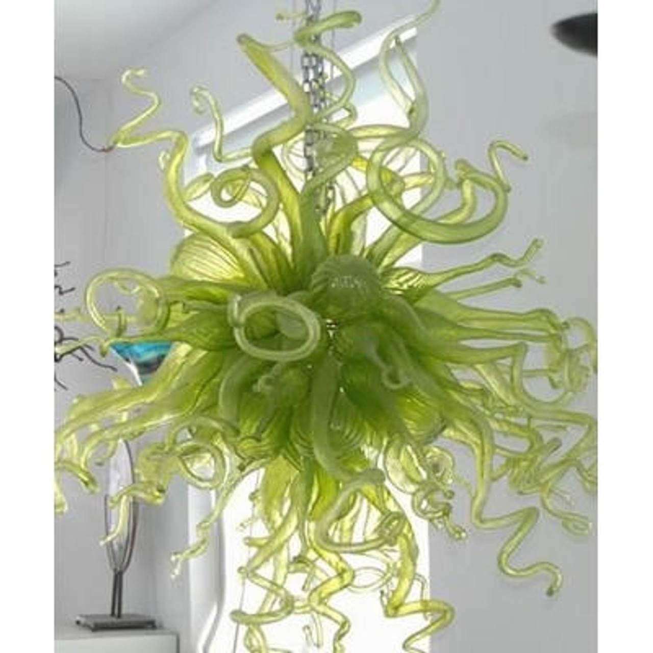 murano glass mini chandelier