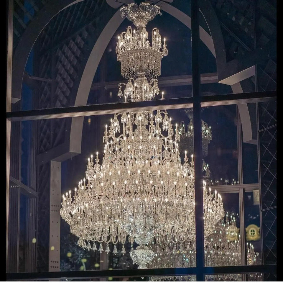 schonbek swarovski crystal chandelier