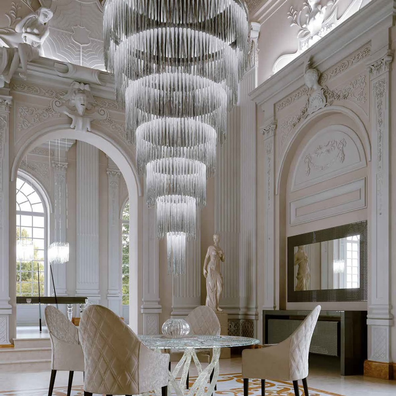 Swarovski luster Crystal Vs K9 Crystal chandelier